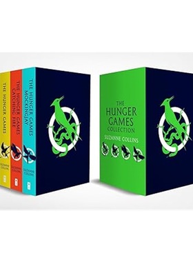 现货The Hunger Games 4-Book Paperback Box Set: TikTok made me buy it! The internatio 套装 文学 饥饿游戏