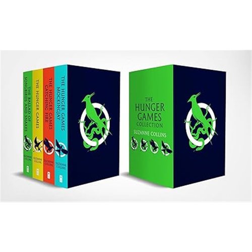 现货The Hunger Games 4-Book Paperback Box Set: TikTok made me buy it! The internatio 套装 文学 饥饿游戏