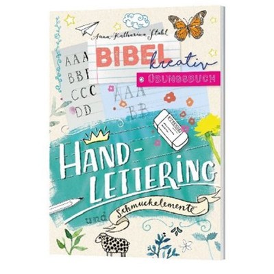 预订【德语】Bibel kreativ - Übungsbuch Handlettering und Schmuckelemente:
