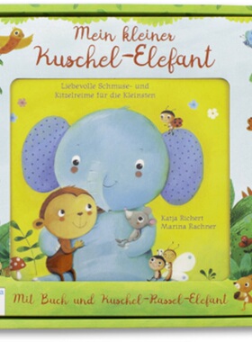 预订【德语】Mein kleiner Kuschel-Elefant[9783401710556]