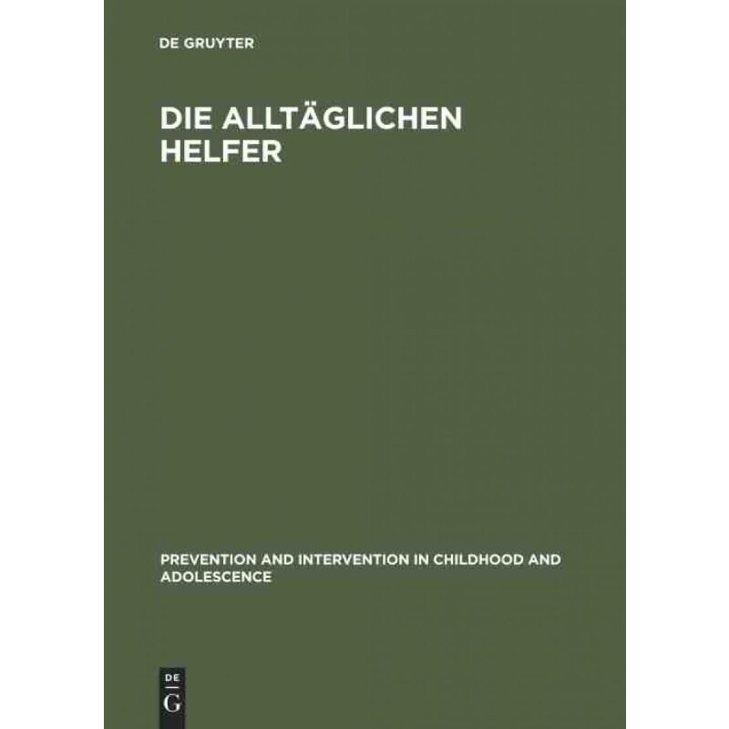 按需印刷DEG Die allt?glichen Helfer[9783110115291] - 实物图