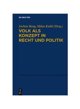 预订【德语】Volk als Konzept in Recht und Politik: