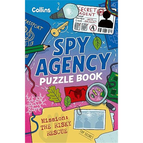 现货 Spy Agency Puzzle Book – The Risky Rescue 间谍机构谜题书：危险救援 [9780008753702] 上海外文