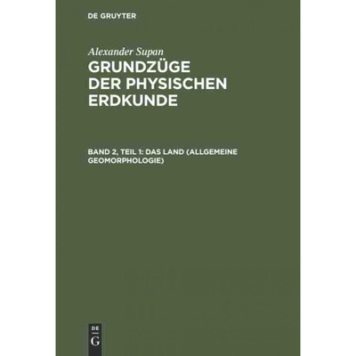 按需印刷DEG Das Land (Allgemeine Geomorphologie)[9783111209272]