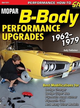 按需印刷Mopar B-Body Performance Upgrades 1962-1979[9781613252505]