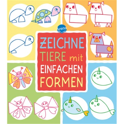 预订【德语】Zeichne Tiere mit einfachen Formen[9783401718217]