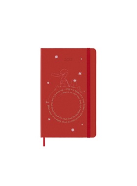 预订【德语】 Moleskine 12 Monate Wochen Notizkalender - Der kleine Prinz 2023, Larg[8056598852912]