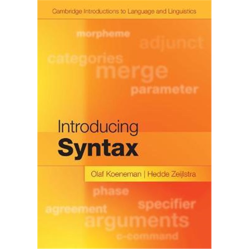 按需印刷Introducing Syntax[9781107096745]