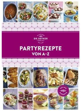预订不退不换德语 Dr. Oetker Partyrezepte von A-Z: