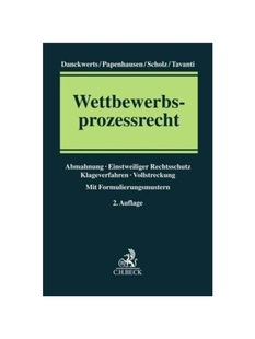 Abmahnung Wettbewerbsprozessrecht Einstweiliger Rechtsschutz Vollstreckung 预订 Klageverfahren 德语