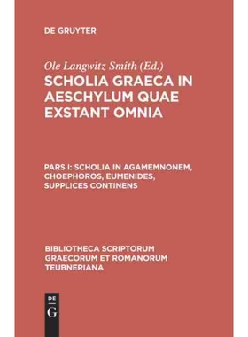 按需印刷DEG Scholia in Agamemnonem, Choephoros, Eumenides, Supplices continens[9783598710124]