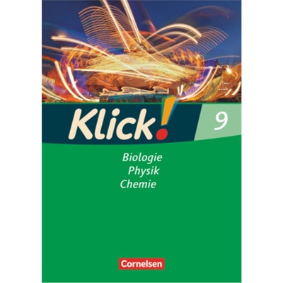 预订【德语】 Klick! Biologie, Physik, Chemie - Alle Bundesländer - Band 9[9783060612321]