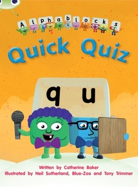 预订Bug Club Phonics Fiction Reception Phase 3 Set 07 Alphablocks Quick Quiz[9781408279588]