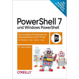 预订【德语】 PowerShell 7 und Windows PowerShell:Das komplette Praxiswissen für Admini