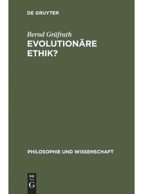 按需印刷DEG Evolution?re Ethik?[9783110153927]
