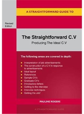 预订The Straightforward C.v.:Producing The Ideal C.V.