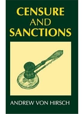按需印刷不退不换Censure and Sanctions[9780198262411]