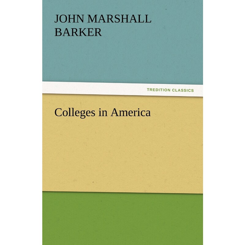 按需印刷不退不换Colleges in America[9783847216070]