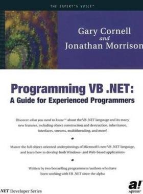 预订Programming VB .NET:A Guide For Experienced Programmers
