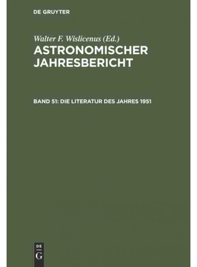 按需印刷不退不换DEG Die Literatur des Jahres 1951[9783112303504]