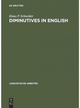 按需印刷DEG Diminutives in English[9783484304796]