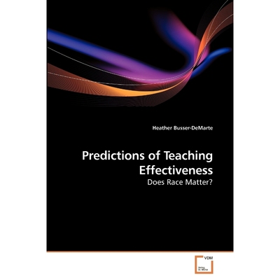 按需印刷Predictions of Teaching Effectiveness[9783639223460]