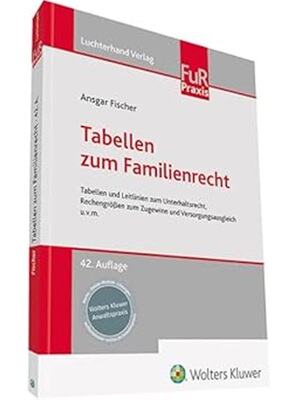 预订不退不换德语Tabellen zum Familienrecht