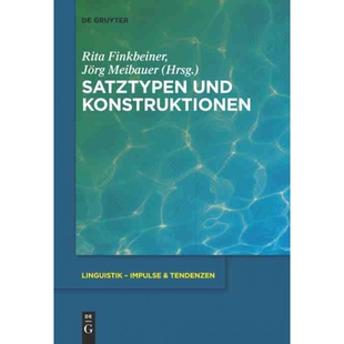 按需印刷不退不换DEG Satztypen und Konstruktionen[9783110427066]