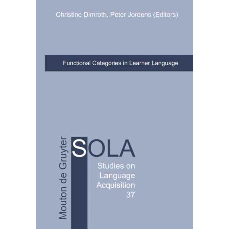 按需印刷DEG Functional Categories in Learner Language[9783110216165]