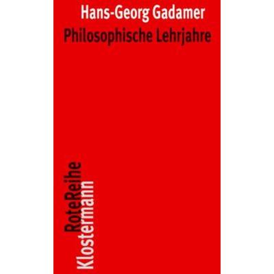 预订【德语】 Philosophische Lehrjahre:Eine Rückschau