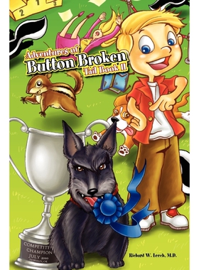 按需印刷不退不换Adventures of Button Broken Tail  Book II[9781453552186]