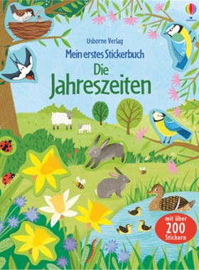 预订【德语】 Mein erstes Stickerbuch: Die Jahreszeiten[9781789412499]
