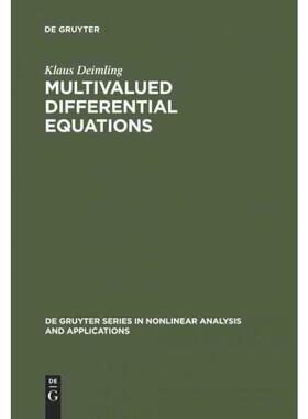 按需印刷不退不换DEG Multivalued Differential Equations[9783110132120]