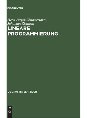 预订不退不换德语 Lineare Programmierung:Ein programmiertes