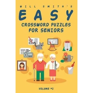 Seniors Easy 9781367569874 Volume For Puzzle Crossword Smith 按需印刷Will