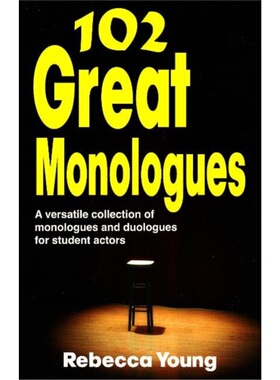 预订102 Great Monologues[9781566081719]