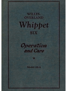 按需印刷Willys Overland Whippet Six - Operation and Care[9783941842571]