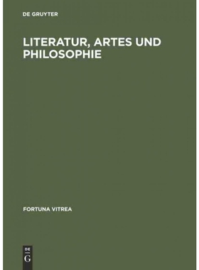 按需印刷不退不换DEG Literatur, Artes und Philosophie[9783484155077]