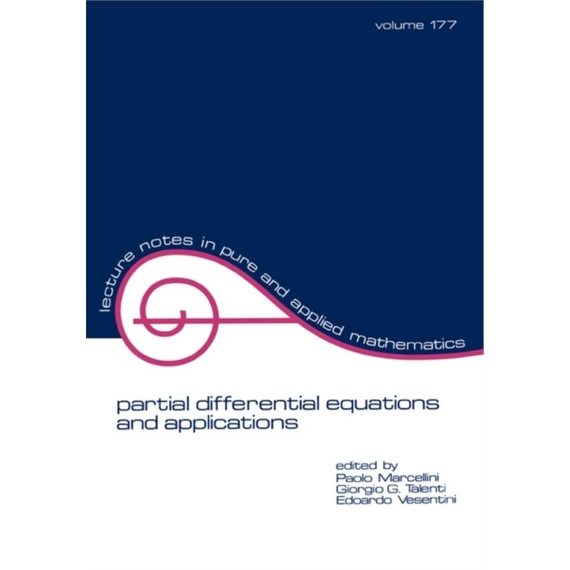 预订不退不换partial differential equations and applications[9780824796983]