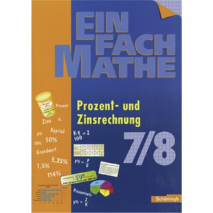 预订【德语】 Prozent- und Zinsrechnung, 7./8. Klasse[9783140373135]
