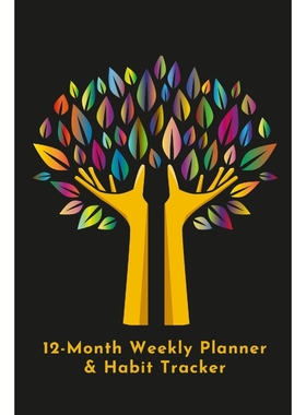 预订Rooted in Community 12-Month Weekly Planner & Habit Tracker