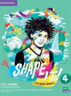 预订不退不换Shape It! Level 4 Full Combo Student's Book and Workbook with Practice Extra