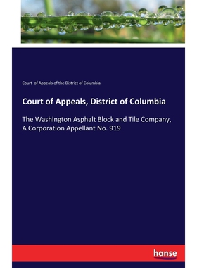 按需印刷不退不换Court of Appeals, District of Columbia[9783744702195]