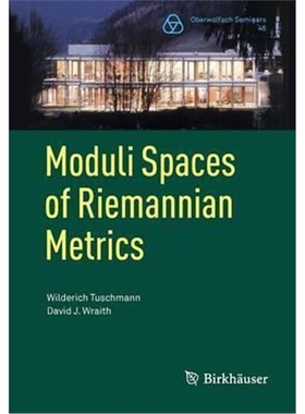 预订Moduli Spaces of Riemannian Metrics