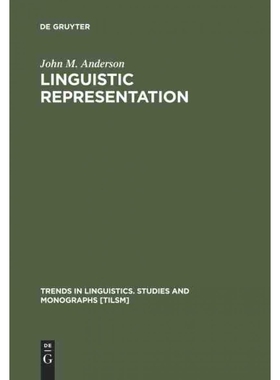 按需印刷不退不换DEG Linguistic Representation[9783110135312]