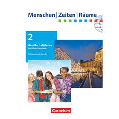 预订【德语】 Menschen-Zeiten-Räume - Arbeitsbuch für Gesellschaftslehre - Nordrhein[9783062301315]