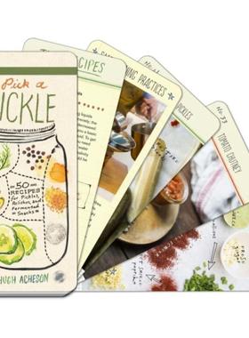 预订Pick a Pickle:50 Recipes for Pickles, Relishes, and Fermented Snacks: A Cookbook