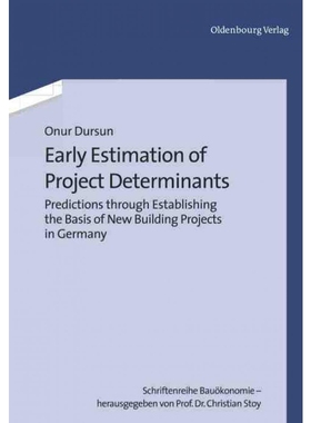 按需印刷DGYT Early Estimation of Project Determinants[9783110346381]