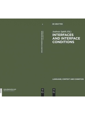 按需印刷不退不换DGYT Interfaces and Interface Conditions[9783110195477]