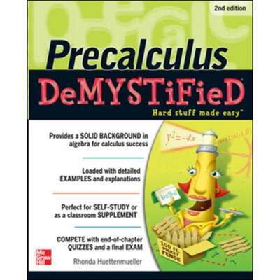 预订Pre-calculus Demystified, Second Edition